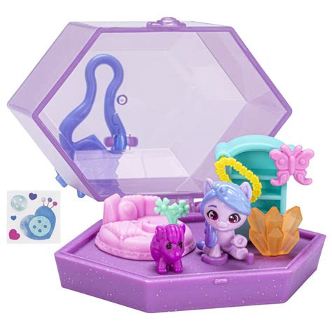 Unlock the beauty of the crystal world with mini pony keychains